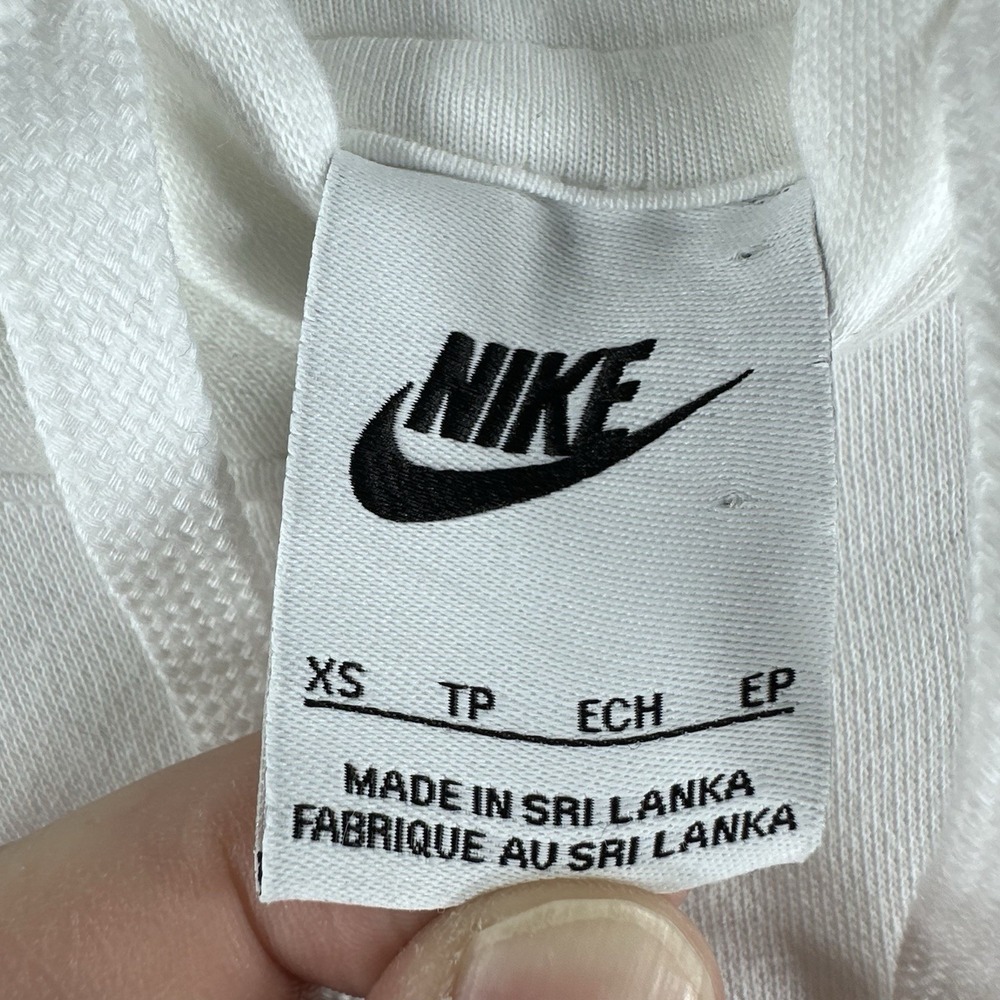Nike Sportswear Club Fleece Pullover White Hoodie Men's Sz XS (BV2654 100) - Picture 2 of 16